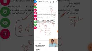 Hybridization part 2  MOT kset paper 2 Chemistry video class in kannada [upl. by Nikal786]