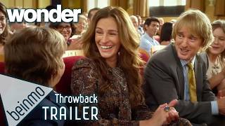 Wonder Throwback Trailer 2017  Starring Julia Roberts amp Owen Wilson – Inspiring Family Drama [upl. by Darach624]