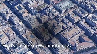 Assassination of Abraham Lincoln Fords Theatre in Washington DC [upl. by Vaden]