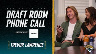 Trevor Lawrence gets the Draft Call  Exclusive Inside the Draft Room [upl. by Marasco]