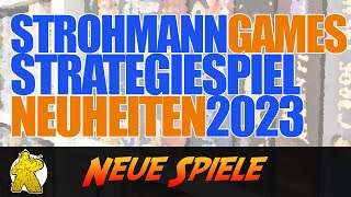 Strohmann Games Strategiespiel Neuheiten 2023 [upl. by Mayfield323]