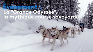 Événement  La « Grande Odyssée » la mythique course savoyarde [upl. by Hakeem]