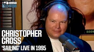 Christopher Cross “Sailing” Live on the Stern Show 1995 [upl. by Glanville18]