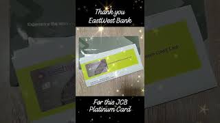 First EastWest Bank Credit Card ❤️ [upl. by Kirsteni]