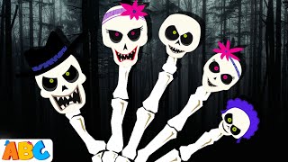 3D Skeleton Dance  Halloween Skeleton Finger Family Songs for Children [upl. by Kaitlyn]