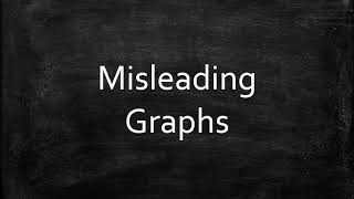 Misleading Graphs [upl. by Eneladgam]