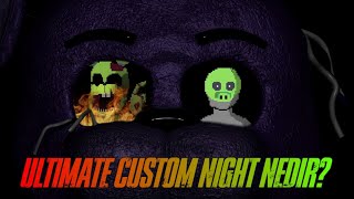 FNAF ULTIMATE CUSTOM NIGHT NEDIR  FNAF TEORİSİ [upl. by Nofpets]