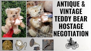 Watch Me Purge Some Of My Antique amp Vintage Steiff amp Mohair Teddy Bear Collection [upl. by Liv683]