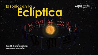 EL ZODIACO Y LA ECLÍPTICA [upl. by Nylahs370]