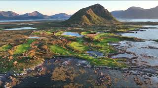 Discover the Beauty of Lofoten Links A 25 Minute Journey Through Norways Stunning Course [upl. by Arutek]