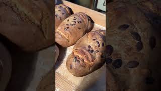 Brot selber gebacken im Holzofen 😊👨‍🍳❤️ [upl. by Valenta]