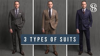 3 Different Types Of Suits  Off The Rack Made To Measure Bespoke [upl. by Novej]