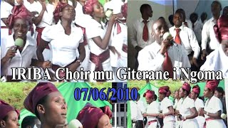 Iriba choir mu ndirimbo nziza cyane bati Mahoro yacu ni Yesu gusa byishimo byacu ni Yesu gusa [upl. by Kerri576]