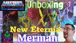 Unboxing Masterverse New Eternia Merman😎⚓ [upl. by Yerhcaz]