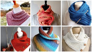 Interesting Scarf Or Cowl Crochet Patterns To Keep You Save In Winter  Crochet Designs amp Ideas [upl. by Ynohtona901]