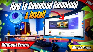 How to download 32 BIT Gameloop  Without errors  Gameloop for low end pc  Gameloop emulator [upl. by Airtened103]