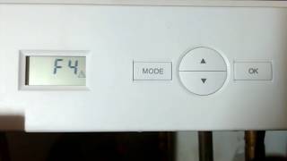 How to reset the Viessmann Vitodens 050 boiler error F4 fault Central Heating Combi [upl. by Mathia]