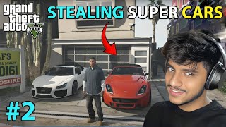 STEALING TWO SUPERCARS GTA V 2 EPISODE [upl. by Thurlow371]