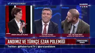 Türkçe Ezan Tartışmasında yalakaDenilince Canlı Yayında Kavga Çıktı [upl. by Ardnayek]