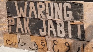 WARUNG PAK JABIT DI KAMPONG PISANG [upl. by Anital]