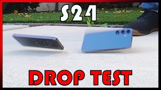 Samsung Galaxy S24 Drop Test Better Than The S23 [upl. by Aihsenrad]