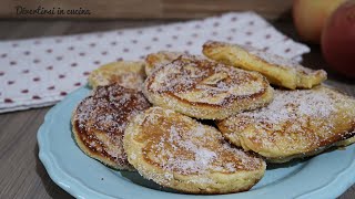 Frittelle di mele in padella  Ricetta facile  Divertirsi in cucina [upl. by Worthington]