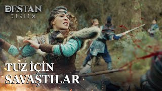 Akkız Kaya ve askerlerine karşı  Destan [upl. by Enalda]