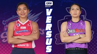 EXPLOSIVE BATTLE ALYSSA VALDEZ 20 PTS VS ROYSE TUBINO 18 PTS  HIGHLIGHT [upl. by Akkina]