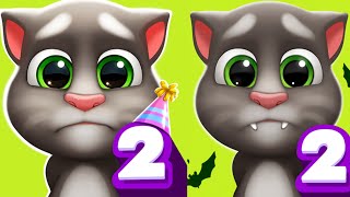 My Talking Tom 2 Funny Moments Gameplay Video [upl. by Anialed]