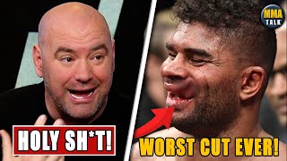 Reactions to Overeems NASTY injury after KO loss Ngannou responds to Rozenstruiks callout [upl. by Asamot]