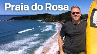 Praia do Rosa SC Como são as praias onde comer e onde se hospedar [upl. by Laaspere983]