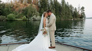 Zack amp Shelbi Tallman  The Somers Mansion Wedding Film  Flathead Lake Montana [upl. by Heydon]