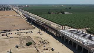 HSR Drone Wasco Viaduct [upl. by Stedmann]