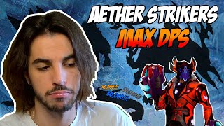 THE BEST AETHER STRIKERS BUILD FOR MAX DPS  Frost Aether Strikers Build  Dauntless 2024 [upl. by Idok970]