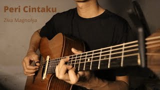 Ziva Magnolya  Peri Cintaku Fingerstyle Guitar Cover [upl. by Aeuhsoj]