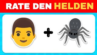 Errate den MARVELHelden anhand von Emojis 🦸  SpiderMan Iron Man Hulk Thor [upl. by Selohcin63]