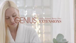 Hair Couture® Introducing Genius Extensions  A True Masterpiece of Hair Extensions [upl. by Ardnatal]