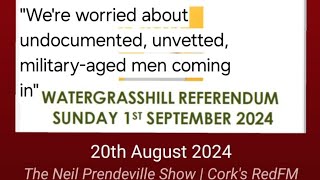 Caller speaks about the Watergrasshill referendum on The Neil Prendeville Show [upl. by Suivatra]