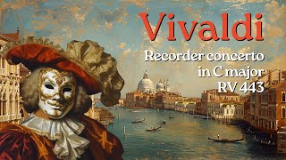 Antonio Vivaldi Recorder Concerto in C major RV 443 [upl. by Marina406]