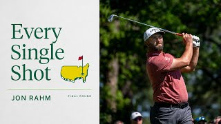 Masters Champion Jon Rahms Final Round  Every Single Shot  The Masters [upl. by Philly716]