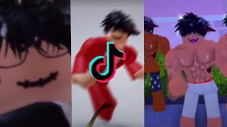 ROBLOX TikTok  SLENDER amp COPY AND PASTE Compilation 4 [upl. by Chladek]