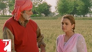 Dialogue Promo  Tere Sanskaron Ko Salaam  VeerZaara  Amitabh Bachchan Preity Zinta [upl. by Ocir]