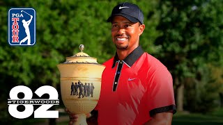 Tiger Woods wins 2013 WGCBridgestone Invitational  Chasing 82 [upl. by Ainafetse]