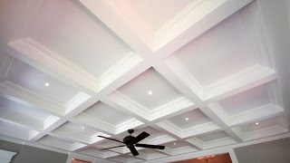 Tilton Box Beam Coffered Ceiling System  QUICK amp EASY TO INSTALL [upl. by Nepets]