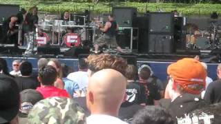 CAVALERA CONSPIRACY • Roots Bloody Roots • Ozzfest 2008 • Dallas Texas • PIT POV HQ [upl. by Vania]