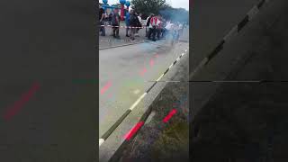 Wieder Simson treffen in Zwickau 😁 das war ein Burnout einer s51 [upl. by Osgood954]