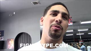 DANNY GARCIA REVEALS NEXT FIGHT PLANS GUNNING FOR KEITH THURMAN REMATCH THEN MOVE TO 154 [upl. by Wylde833]