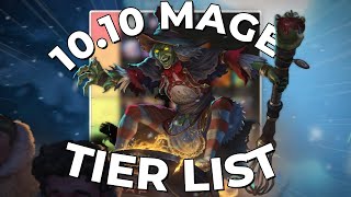 SMITE PATCH 1010 MID LANE MAGE TIER LIST [upl. by Yrallih]