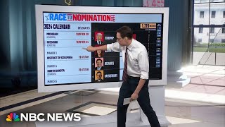 Steve Kornacki Nikki Haley could get ‘buried in a delegate avalanche’ on Super Tuesday [upl. by Mulford550]