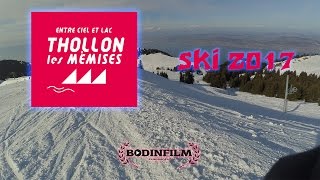 Ski Thollon les Memises 2017 [upl. by Anaugal664]